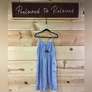 NWT Ava & Viv Midi Striped Dress